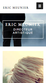 Trouvez votre modèle website templates – Portfolio Directeur Artistique