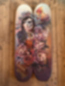 Skate deck commission for Boardwise