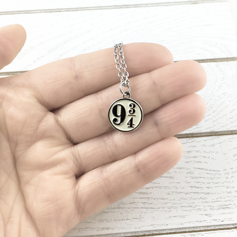 Official Harry Potter Platform 9 3/4 Necklace