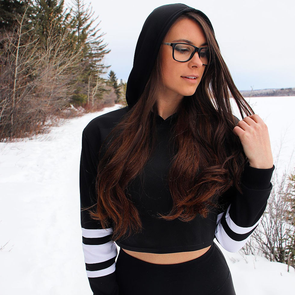 Thumbnail: Women's Cropped Hoodie