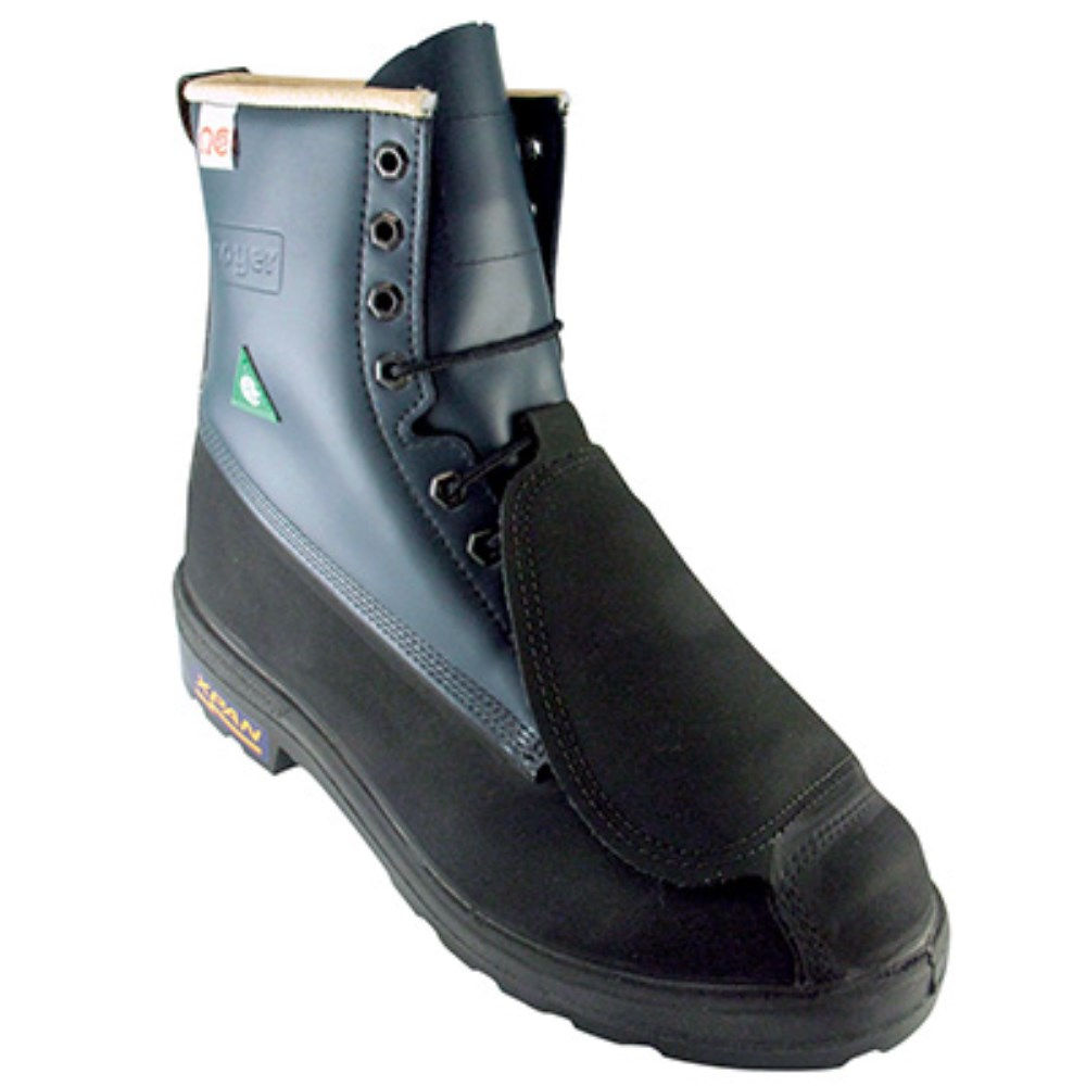 Royer 8" Utech Full-Grain Leather Work Boots with External Metatarsal Protector