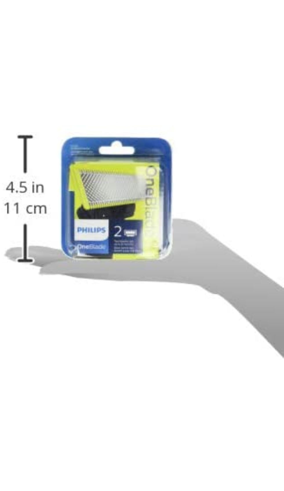 Thumbnail: Philips OneBlade Replacement Blade, 2 Pack