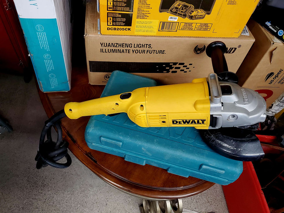 Thumbnail: DEWALT DWE4517 7-Inch 8,500 Rpm 4 HP Angle Grinder