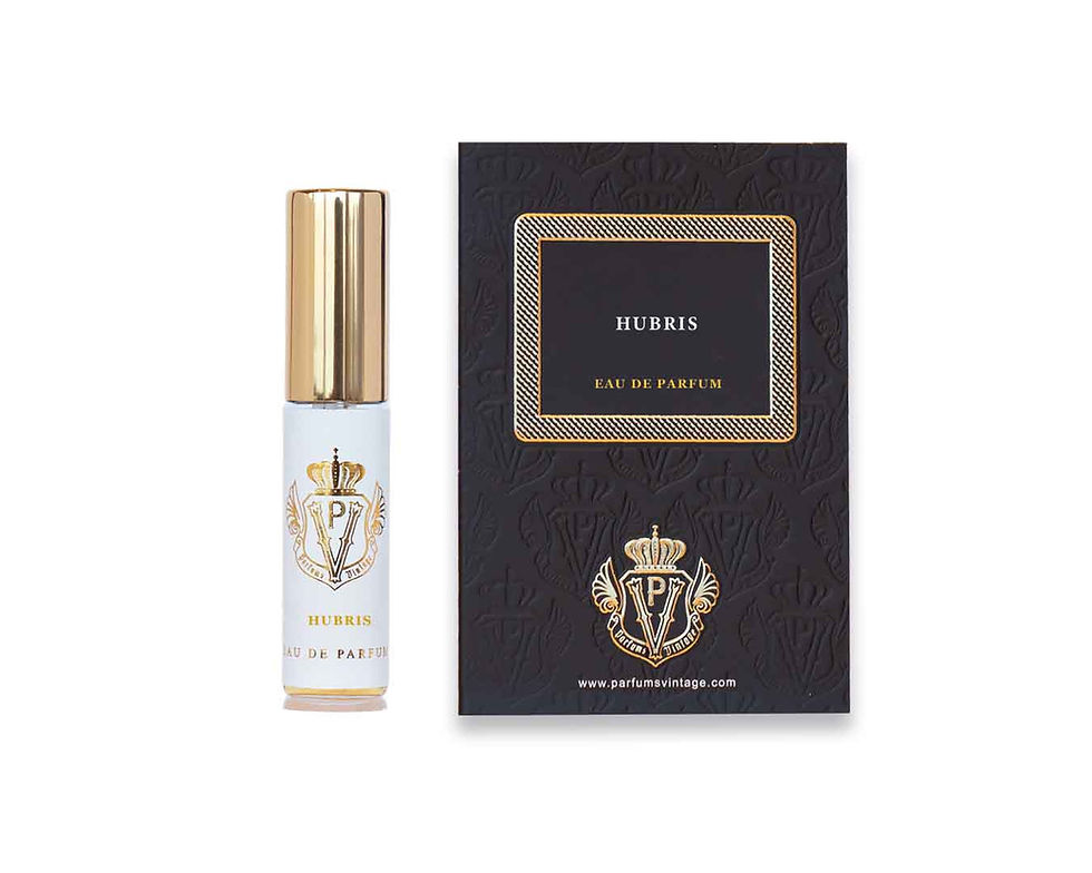 Sample Parfums Vintage Hubris is inspired by Rassasi Hawas for Him