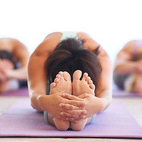 Women Stretching