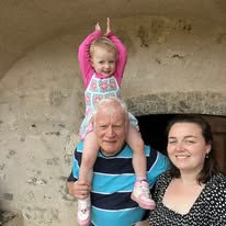 At the chapel of Notre-Dame de Chalet, near Massiac, France (compare the initial photo in the highlights of my sixties)