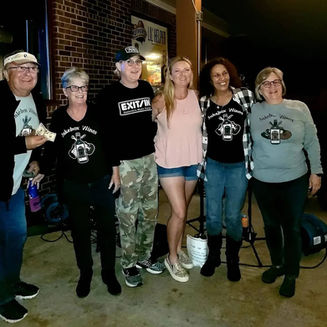 Jukebox Winos with friends at Saint Citys Branson 