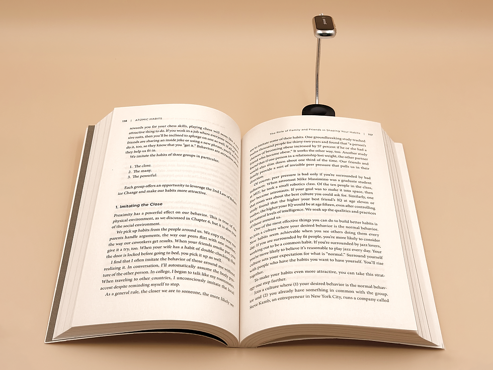 Thumbnail: Premium Book Light