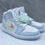Thumbnail: Air Jordan 1 Mid GS "Glitter Swoosh" Ice Blue Gradient