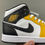 Thumbnail: Air Jordan 1 Mid "White/Black/Yellow"