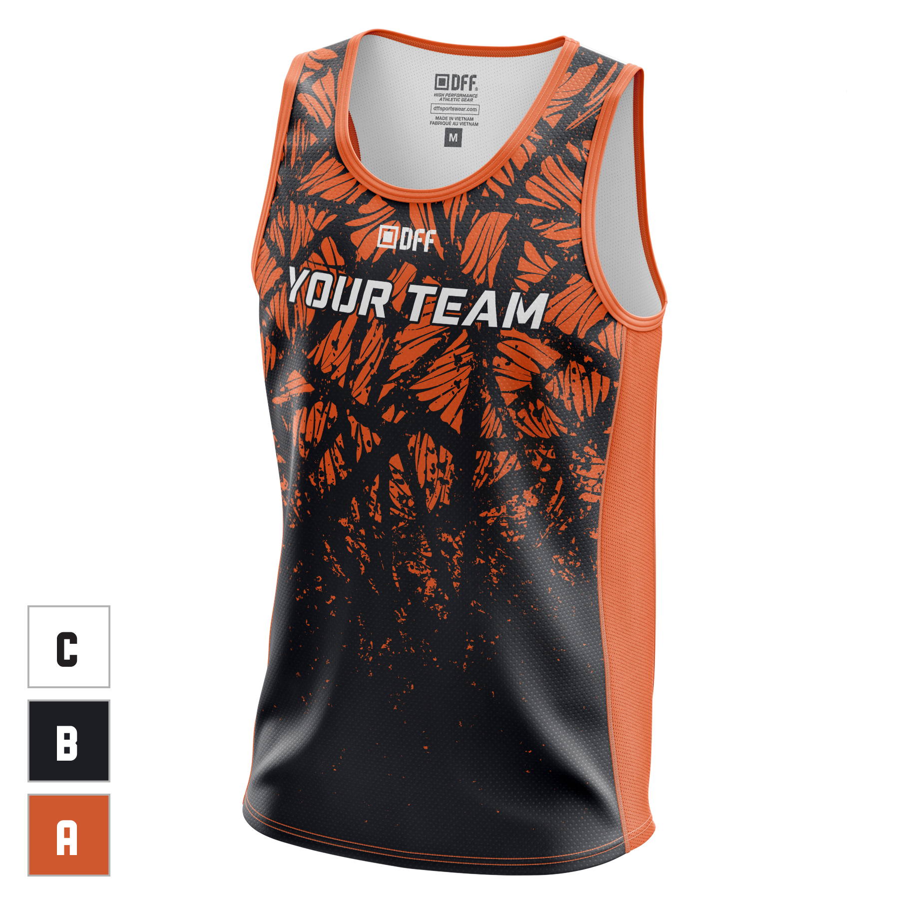 DFF WarpWave Warrior Running Jersey Design Your Own