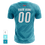 Thumbnail: DFF Blue Wave Soccer Jersey Design Your Own