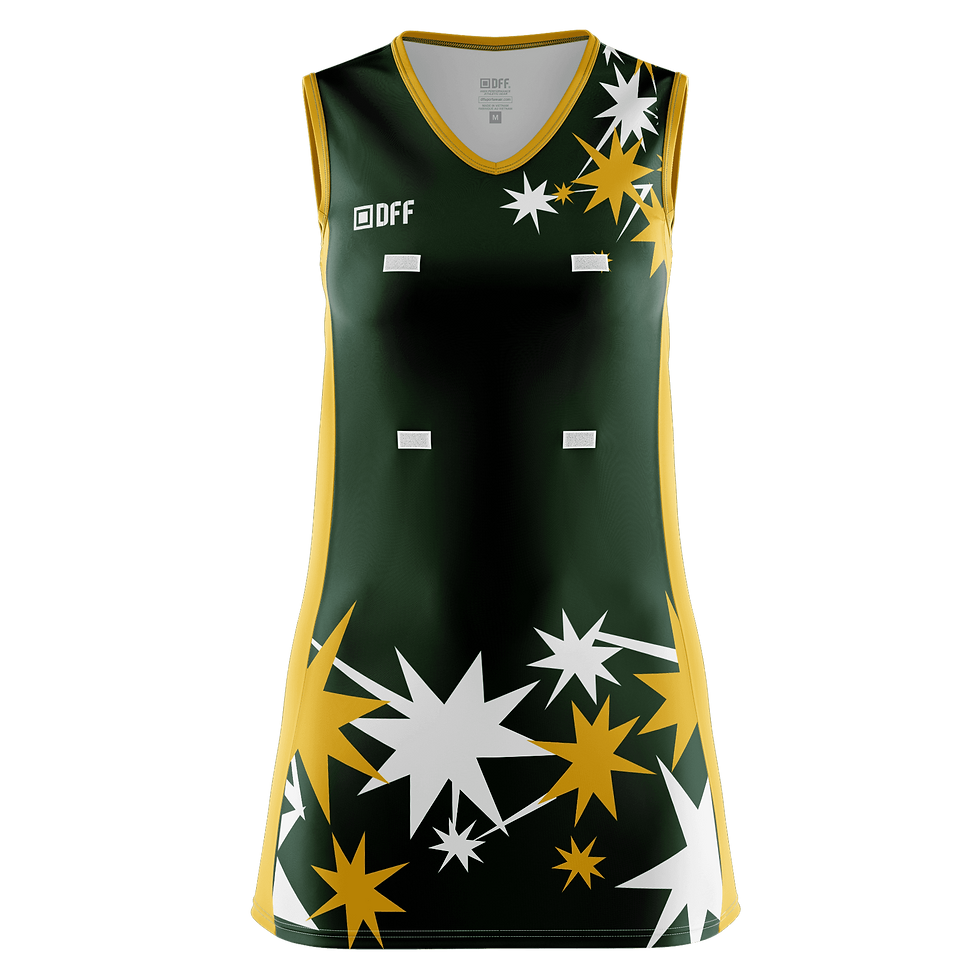 DFF Swift Shooters Dress Netball Dress Design Your Own