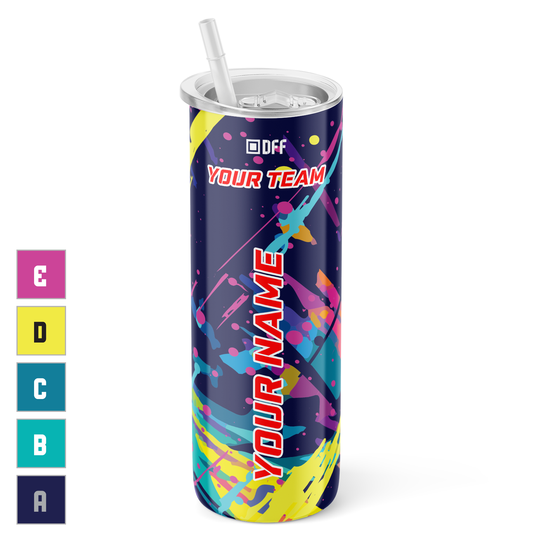 DFF QuenchQuest Tumbler Design Your Own