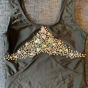 Bella Black Leotard Set C4