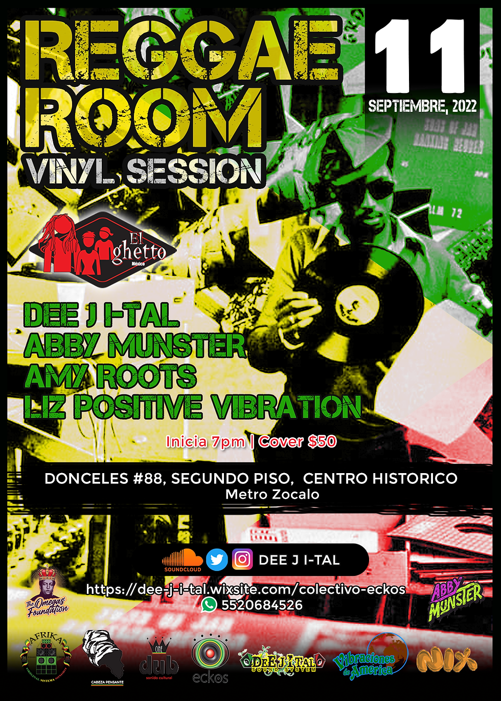 REGGAE ROOM Vynil Session