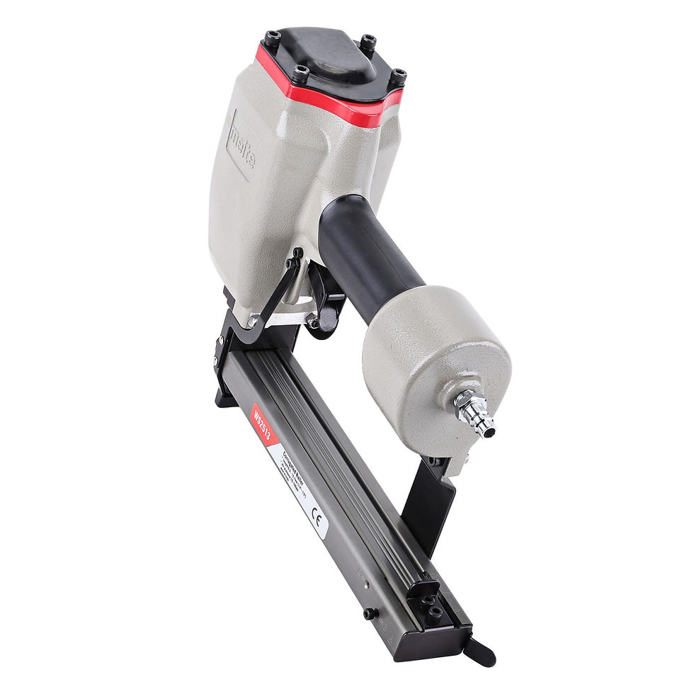 Thumbnail: MEITE WS2513 1" CROWN 25 GA PNEUMATIC CORRUGATED STAPLER Panorama from behind
