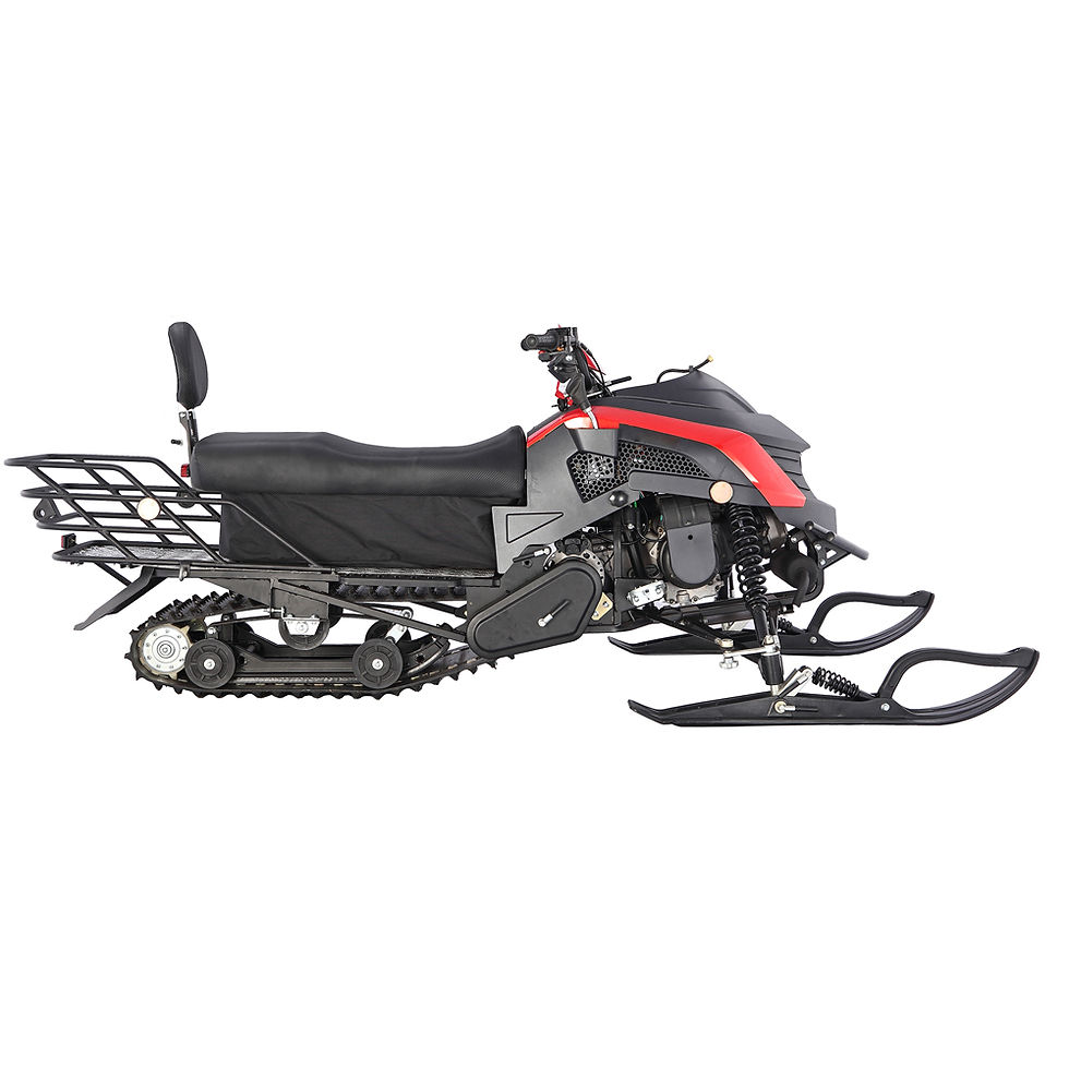 Thumbnail: Tao Motor Snowfox II 200cc Snow Moto Chinese snowmobile