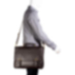 Thumbnail: Hunter 15" Laptop Compatible Leather Briefcase