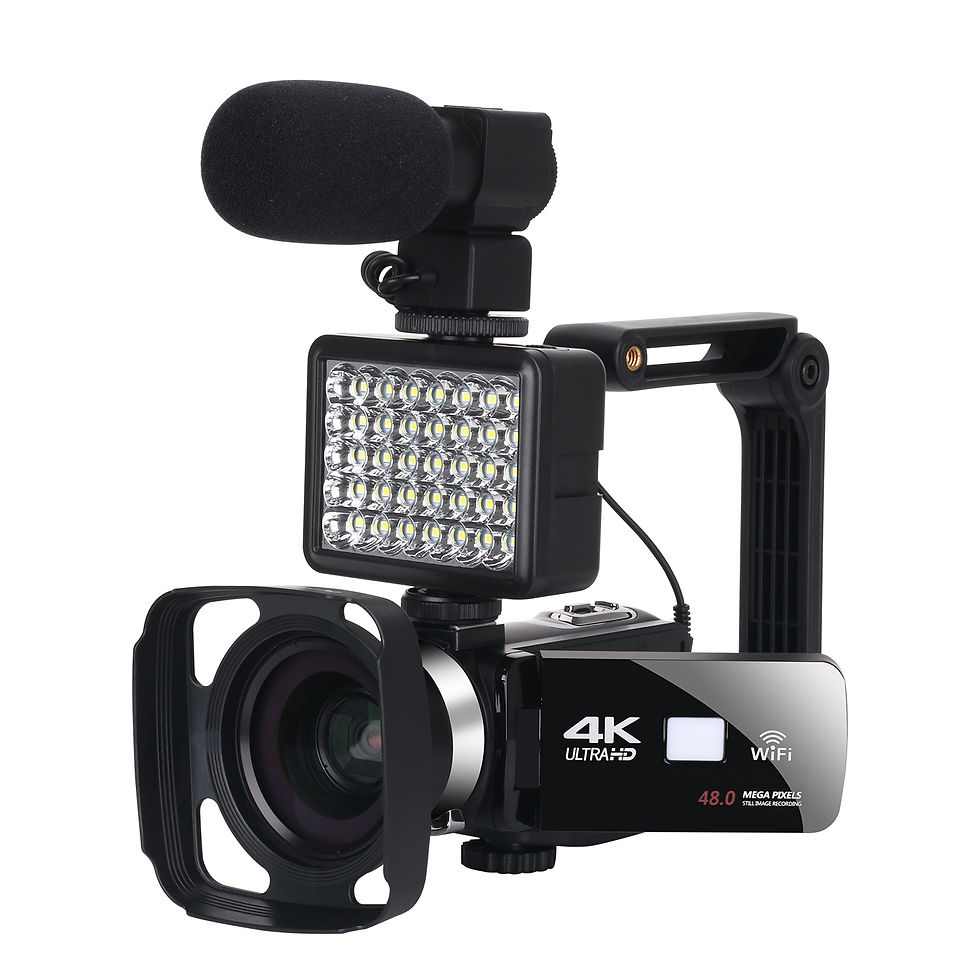 Thumbnail: 4K Ultra HD Digital Camcorder With IR Night Vision