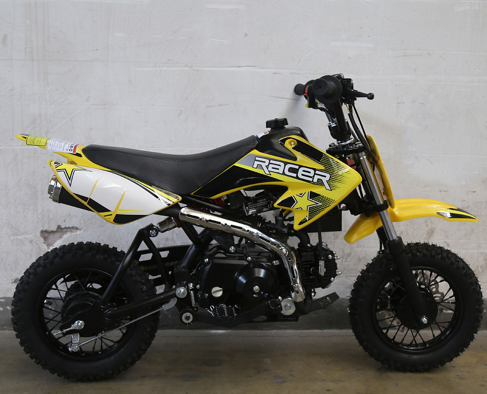 Thumbnail: Tao Motor DB10 YELLOW Motor Bikes for Adults Dirt Bike for Adults