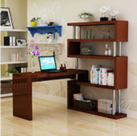 Thumbnail: Computer Desk and Bookcase Work Table