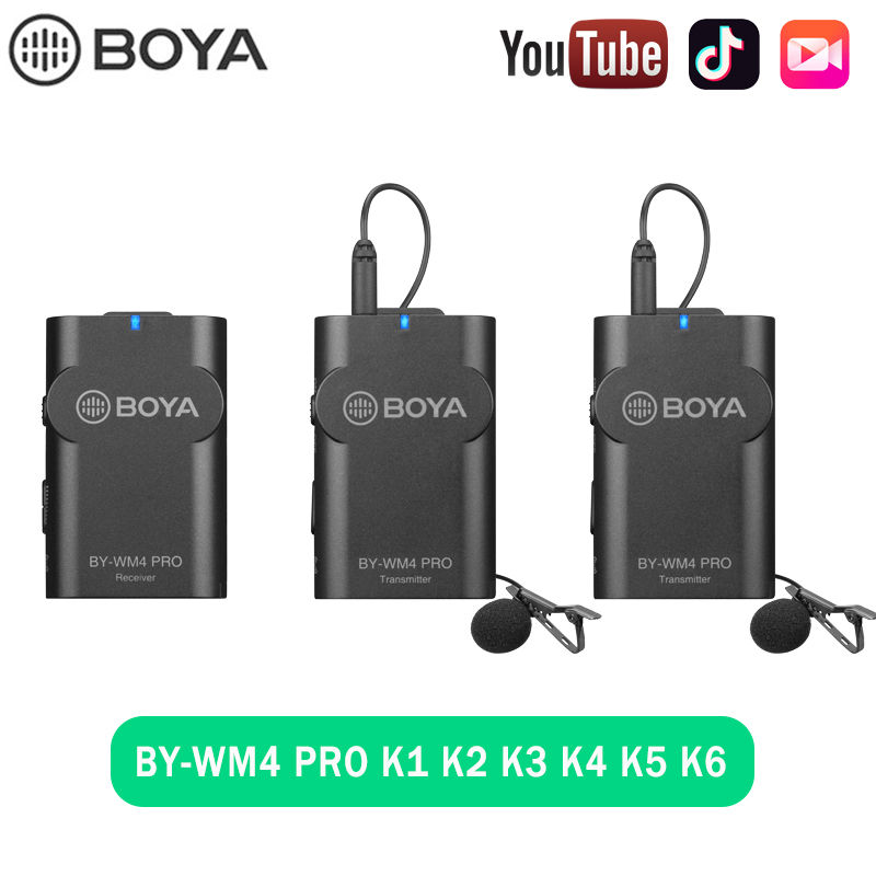 Thumbnail: BOYA BY-WM4 Pro Wireless Condenser Microphone