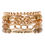 Thumbnail: Hdb2995 - "Amazing Grace" Charm Multiline Beaded Bracelet
