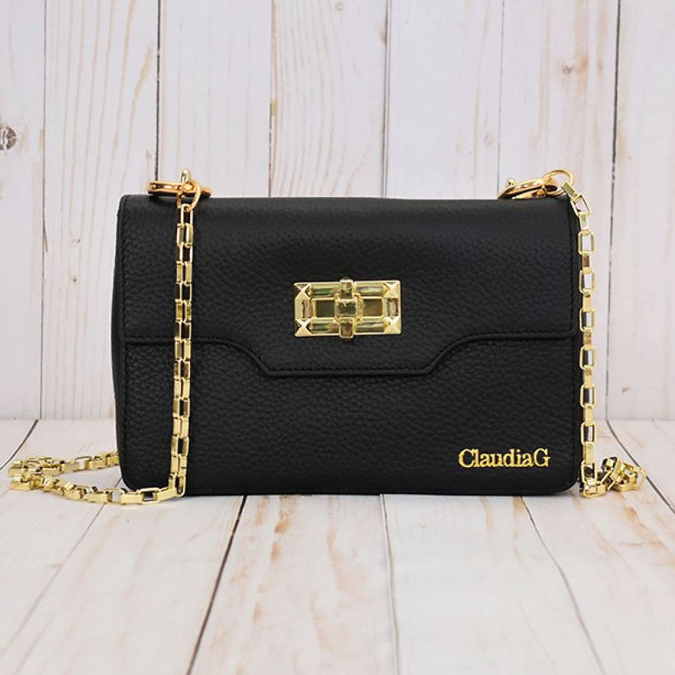 Thumbnail: Sidekick Leather Shoulder Bag -Black