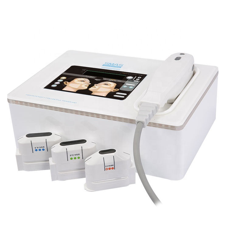 Thumbnail: Portable beauty 5 cartridges high intensity face lifting ultrasound hifu machine