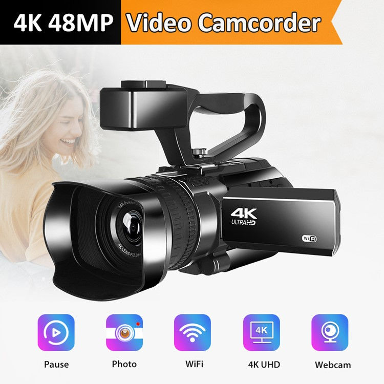 Thumbnail: 48MP Digital Vlogging Camcorder