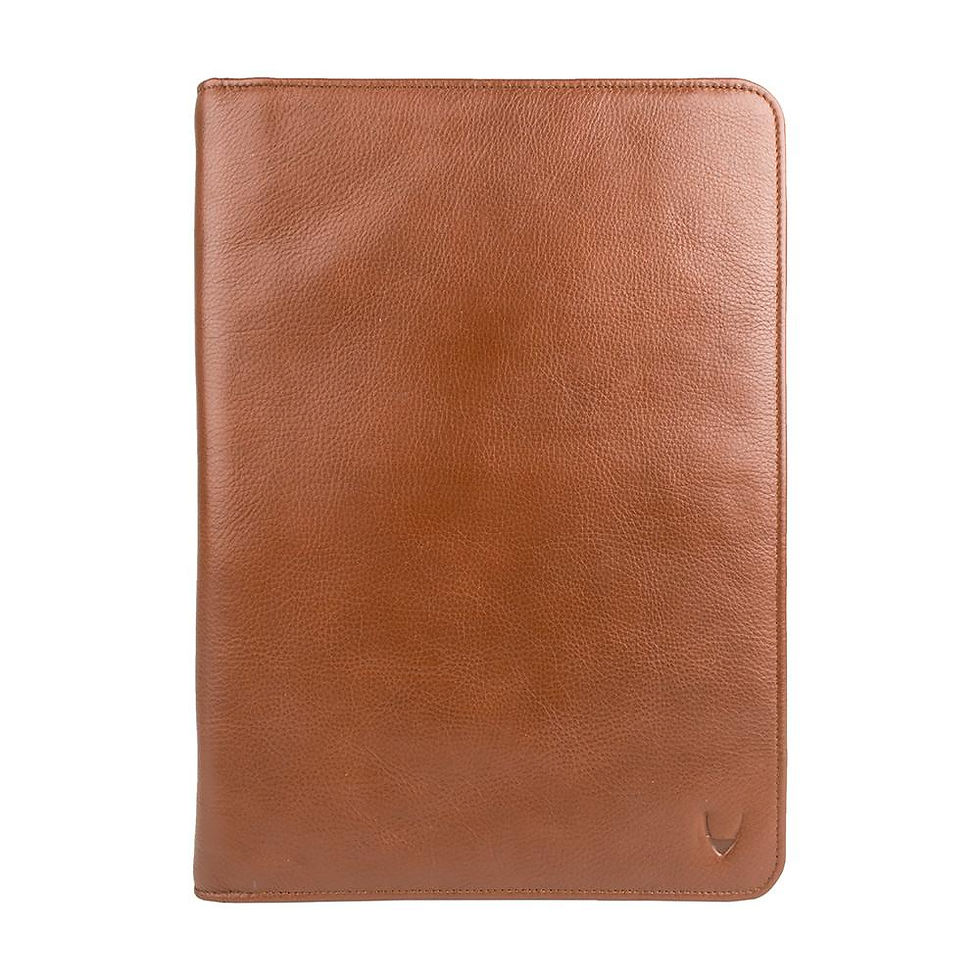 Thumbnail: IMG iPad Leather Portfolio/Padfolio With Handmade Paper Notebook