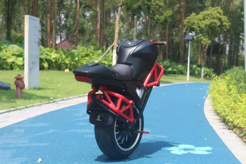 Thumbnail: Cool New Arrival 2000W 680Wh/1020Wh/1360Wh Electric Single Wheel Motorcycle,Fat