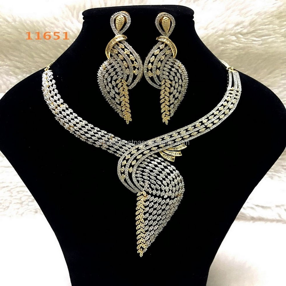 CZ Necklace design sets