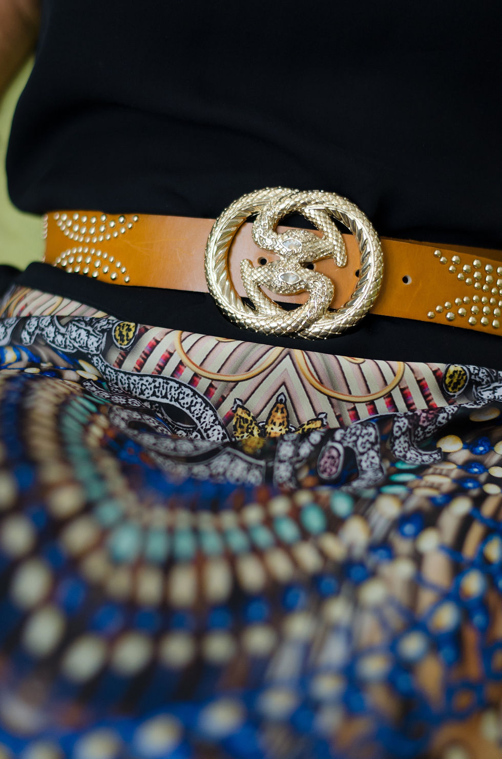 Thumbnail: Snake Glam Belt