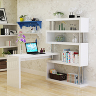 Thumbnail: Computer Desk and Bookcase Work Table