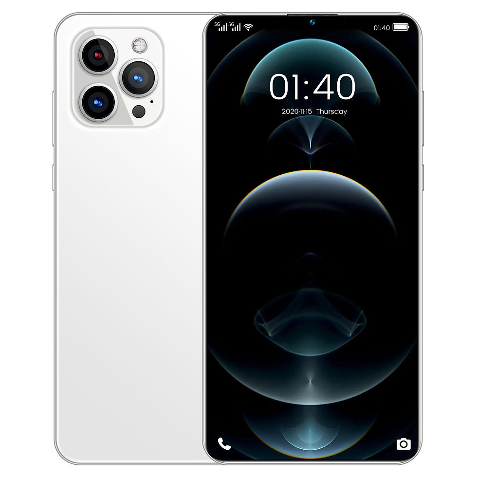 Thumbnail: Phone12 Pro Max Mobile Phone 512GB Face Recognition Fingerprint Unlock Cell pho