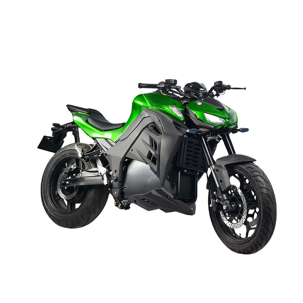 Thumbnail: 2000W - 8000W Electric Motorcycle for Adults With Double Hydraulic Disc Brakes