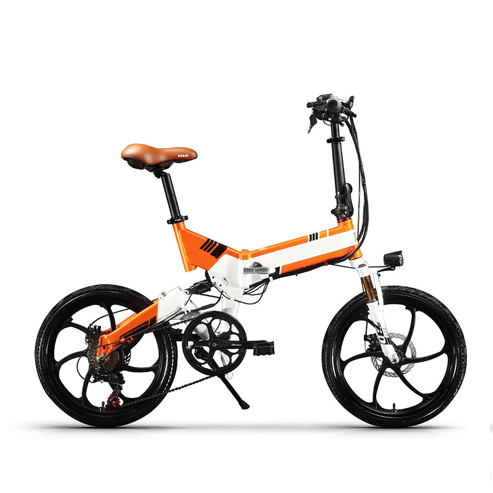 Thumbnail: []RICH BIT TOP-730 48V 250W Full Suspension Foldable Electric Bicycle
