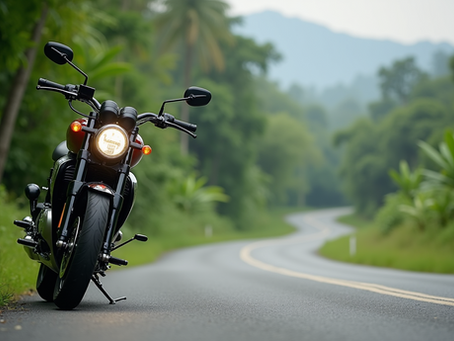 The Thrill of Speed on a Triumph Rocket 3R: A Countryside Adventure in Thailand