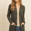 Thumbnail: Hacci Brushed Open Front Cardigan