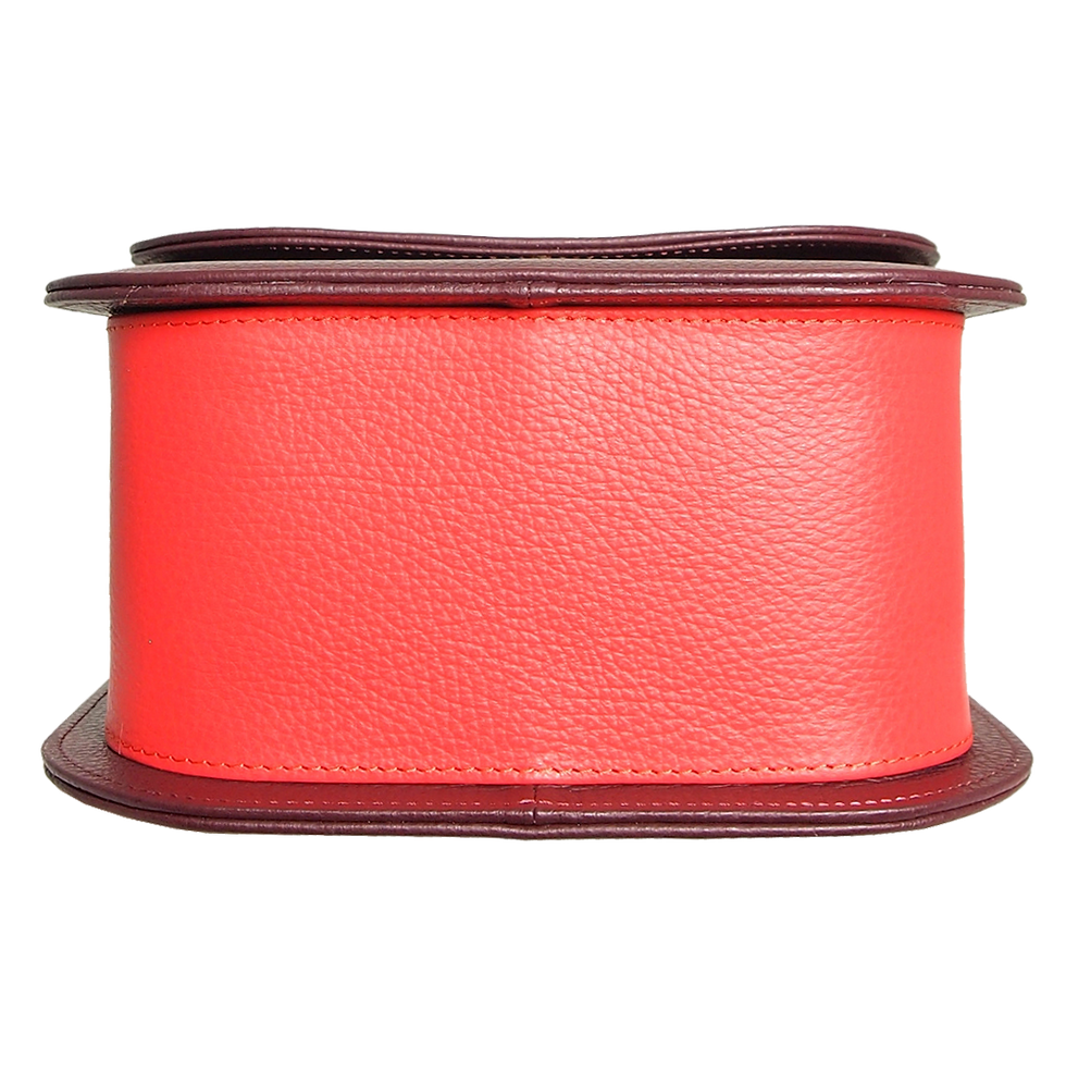 Thumbnail: Midi Shoulder Bag Bordeaux