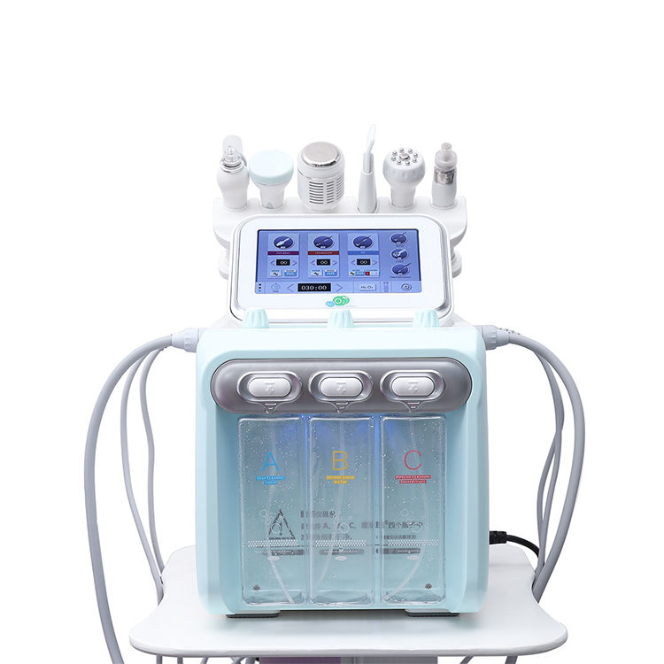 Thumbnail: 2021 Newest 6  in 1 Hydrogen Oxygen Small Bubble RF Beauty Machine Face Lifting