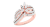 Thumbnail: Fashionable design pleasing new design moissanite colorless diamond DEF Certifi