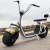 Thumbnail: The new scooter has a large-wheeled two-wheeled electric scooter with one seat