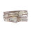 Thumbnail: *Feather Druzy Leather Wrap Magnetic Bracelet