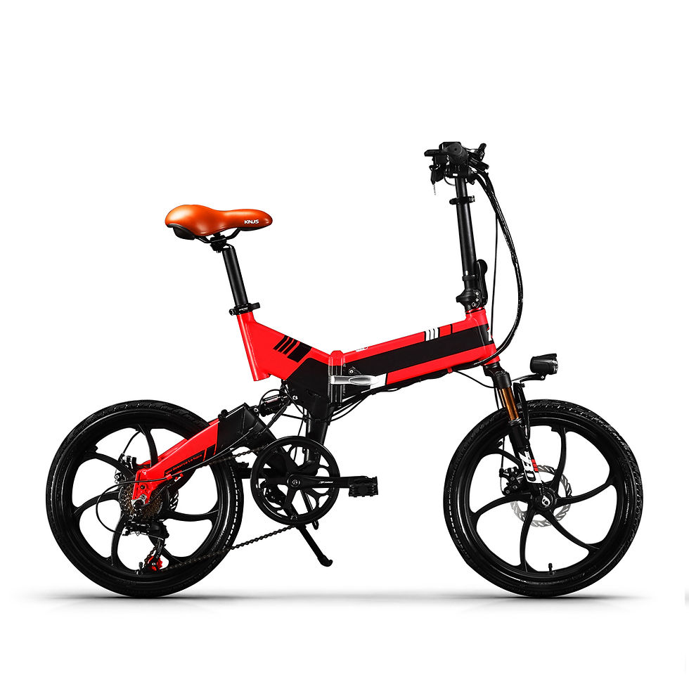 Thumbnail: []RICH BIT TOP-730 48V 250W Full Suspension Foldable Electric Bicycle