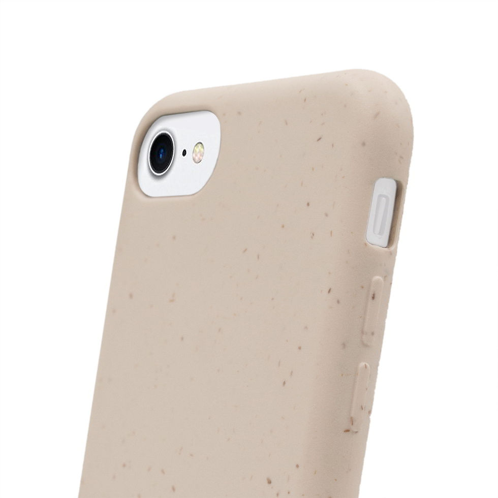 Thumbnail: Biodegradable Phone Case - Natural White