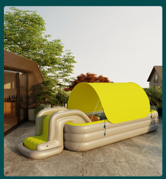 Thumbnail: Automatic PVC Inflatable Swimming Pool