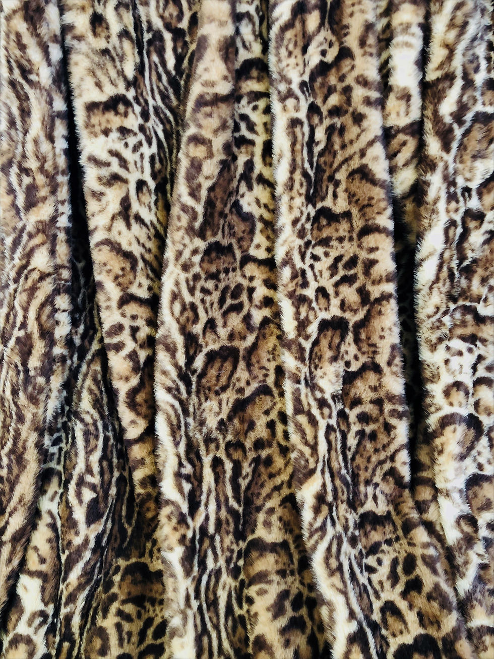 Thumbnail: Jungle Cat Faux Fur Luxury Throw